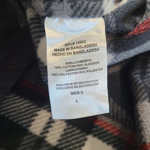 Coleman Mens Fleece Lined Shacket Shirt Outdoor Utility NEW Large Gorpcore - Picture 8 of 9